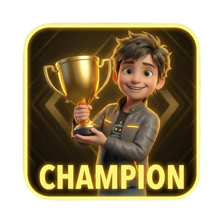 A Champion vibe card
